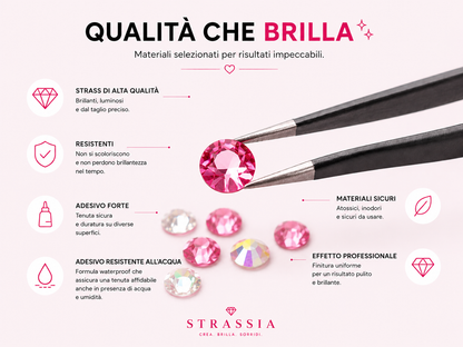 Strassia Set Decorazione Diamanti 32.000 Pezzi